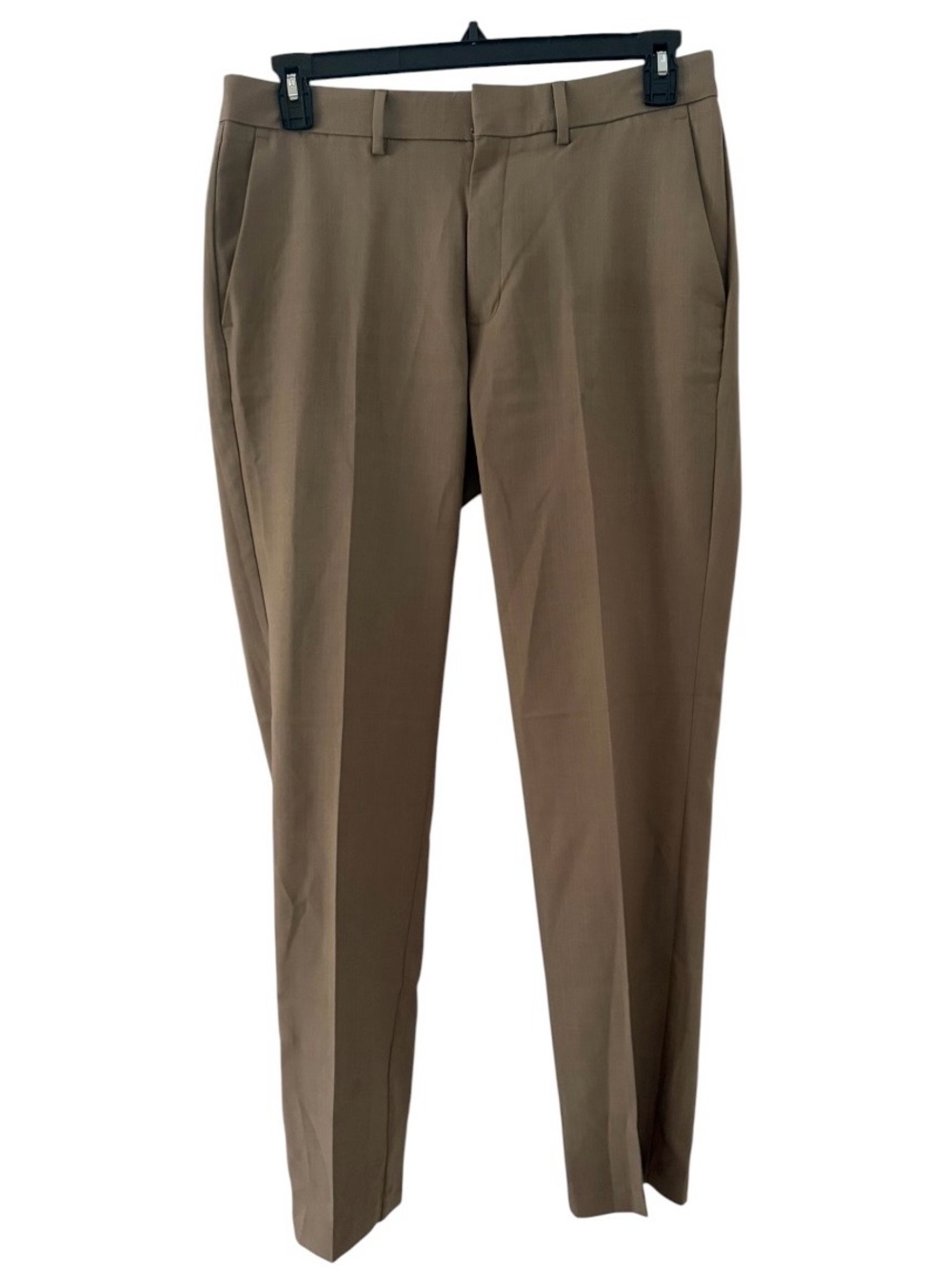 Haggar Men's Dress Pants Straight Fit Tan Brown Size 32x32